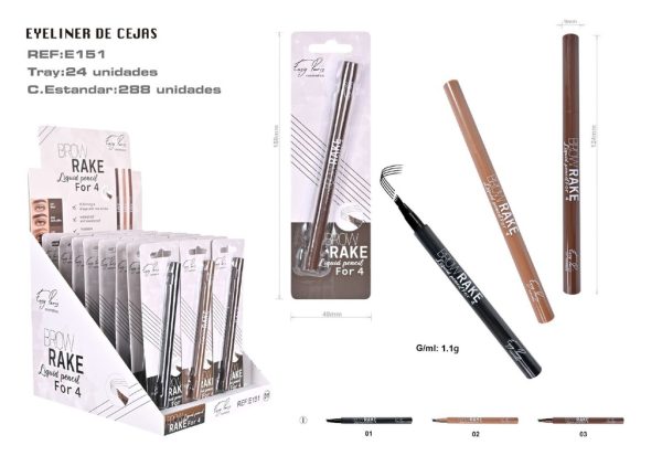 Eyeliner de cejas 24/U 288/C - Cosmético para cejas