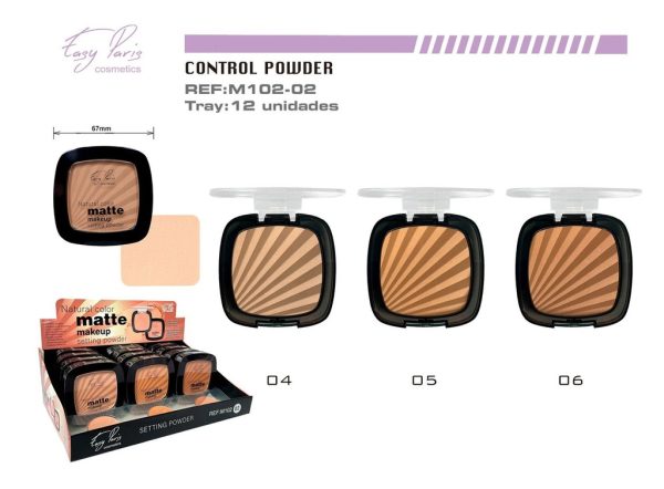 Fijador de maquillaje compacto - 12 unidades