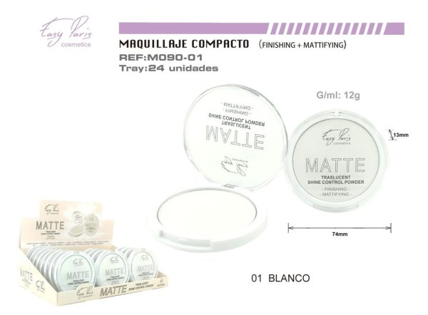 Fijador translúcido matte 24u - Productos de maquillaje