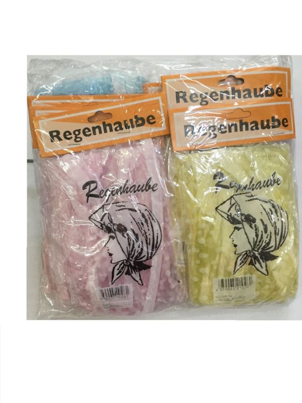 Gorro de lluvia 12/u pack para protección personal