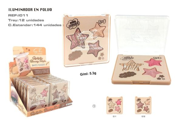 Iluminador star baked power 12/u - Productos de maquillaje