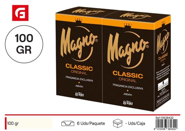 Jabón clásico Magno 100 g - Productos de cuidado personal