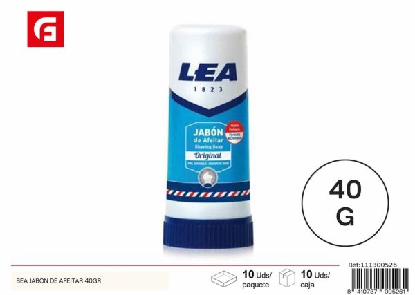 Jabón de afeitar BEA 40g - Productos de cuidado personal