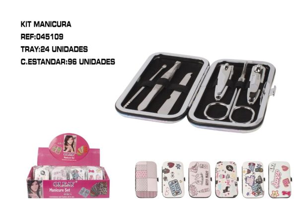 Juego de manicuras 4 modelos 24/U - Cosméticos