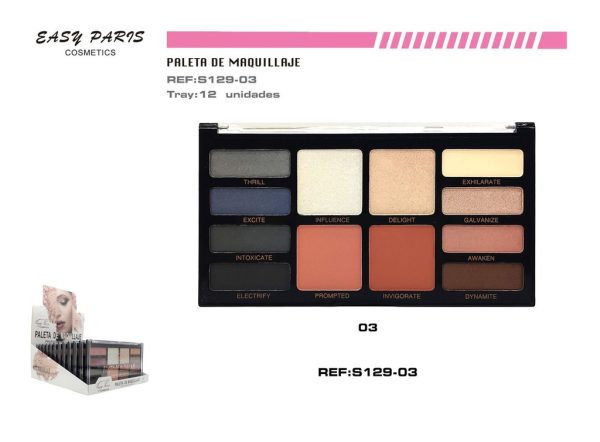 Kit de maquillaje con colorete y iluminador 12U - Productos de maquillaje - Imagen 2