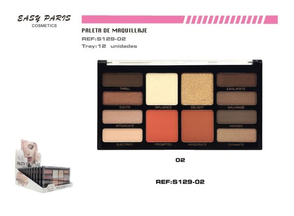 Kit de maquillaje con colorete y iluminador 12U - Productos de maquillaje - Imagen 4