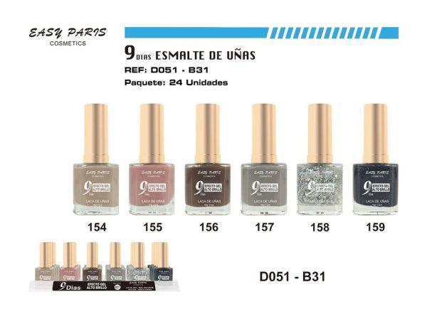 Laca de Uñas 9 Días 24/u - Esmaltes de uñas - Imagen 3