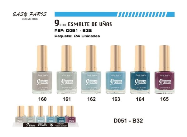 Laca de Uñas 9 Días 24/u - Esmaltes de uñas - Imagen 4