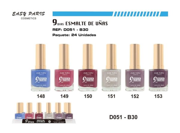 Laca de Uñas 9 Días 24/u - Esmaltes de uñas - Imagen 5