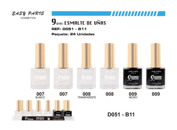 Laca de Uñas 9 Días 24/u - Esmaltes de uñas - Imagen 9