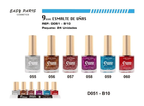 Laca de Uñas 9 Días 24/u - Esmaltes de uñas - Imagen 11