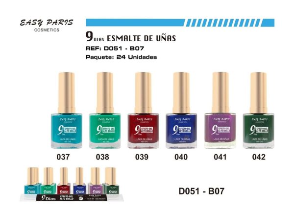 Laca de Uñas 9 Días 24/u - Esmaltes de uñas - Imagen 13
