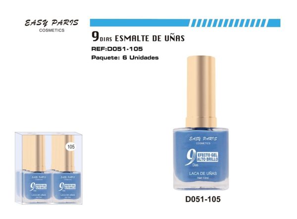 Laca de Uñas 9 Días 6/u 144/u - Esmaltes de uñas - Imagen 3