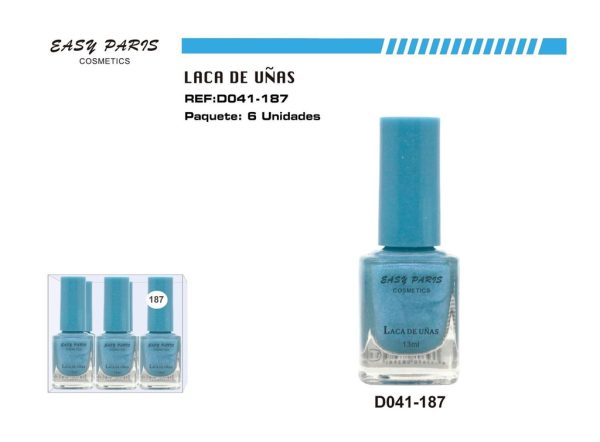 Laca de uñas Easy Paris 6/U - Esmalte de uñas brillante y duradero - Imagen 2