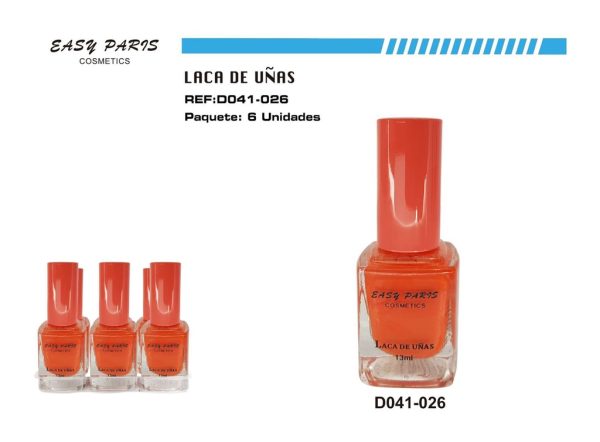 Laca de uñas easy Paris 6 pz - Productos de belleza - Imagen 7