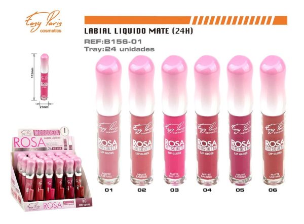 Lip gloss 24 horas 24 unidades - Cosmética y maquillaje - Imagen 2