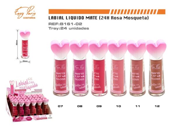 Líquido labial 24 horas 24 unidades - Cosmética y maquillaje - Imagen 2