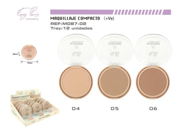 Maq. fijador + polvo setting 12/U - Maquillaje fijo y polvo