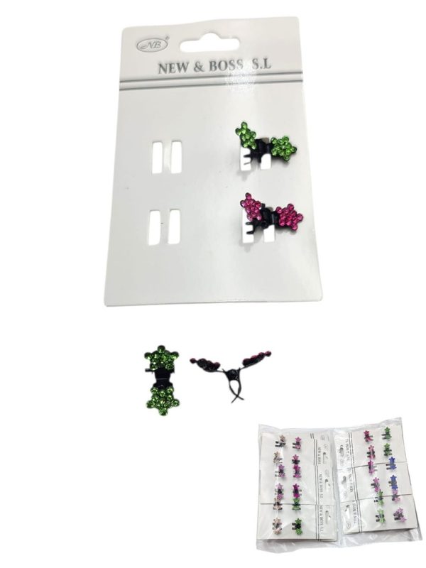 Mini pinza de metal 12 unidades - Accesorios para el cabello