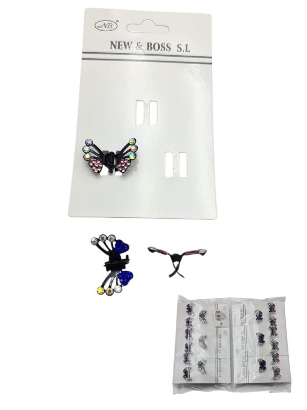 Mini pinza de metal 12 unidades - Accesorios para el cabello - Imagen 3