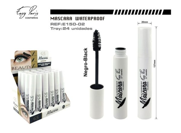 Máscara Voluminizadora Negra 24/U - Maquillaje y productos para pestañas