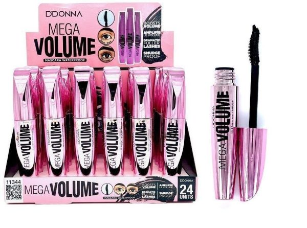 Máscara de pestañas MEGA VOLUMEN 24/U - Cosméticos para ojos