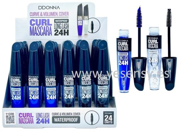 Máscara waterproof COLOR 24/U - Maquillaje para pestañas