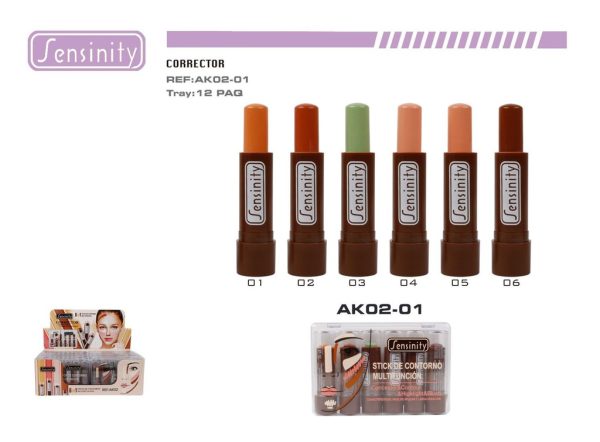 Pack de corrector multifunción Sensitive 12/u - Maquillaje y corrección