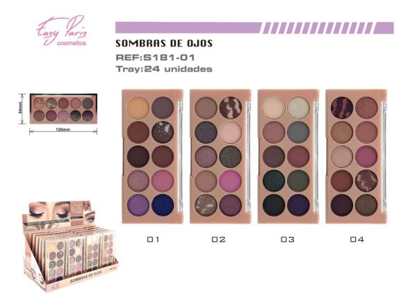 Paleta de sombras (Sombra de ojos) 24/U - Cosméticos - Imagen 2
