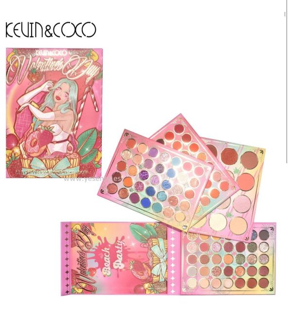 Paleta maquillaje 117 Colors Kevin&Coco - Maquillaje