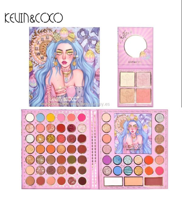 Paleta maquillaje 69 Colors Kevin&Coco - Maquillaje