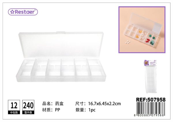 Pastillero 16.7x6.45x2.2cm - Productos de belleza