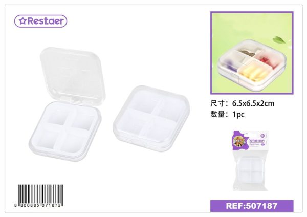 Pastillero 3*3*1.2cm - Accesorios de belleza