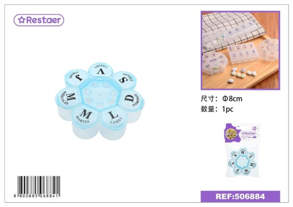 Pastillero de 8 cm - Accesorios de belleza y cuidado personal