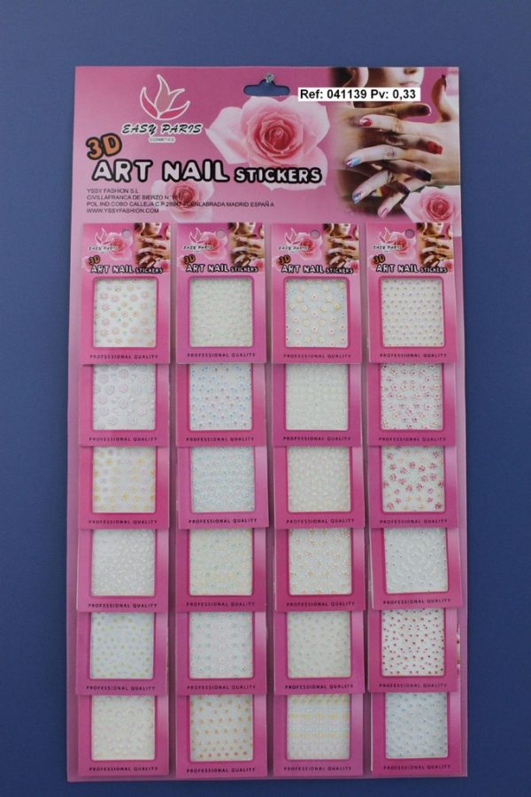 Pegatina para uñas (24 uds) - Decoraciones para uñas y belleza - Imagen 7