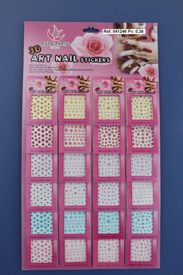 Pegatinas de uñas 24 u - Adhesivos decorativos para uñas - Imagen 5