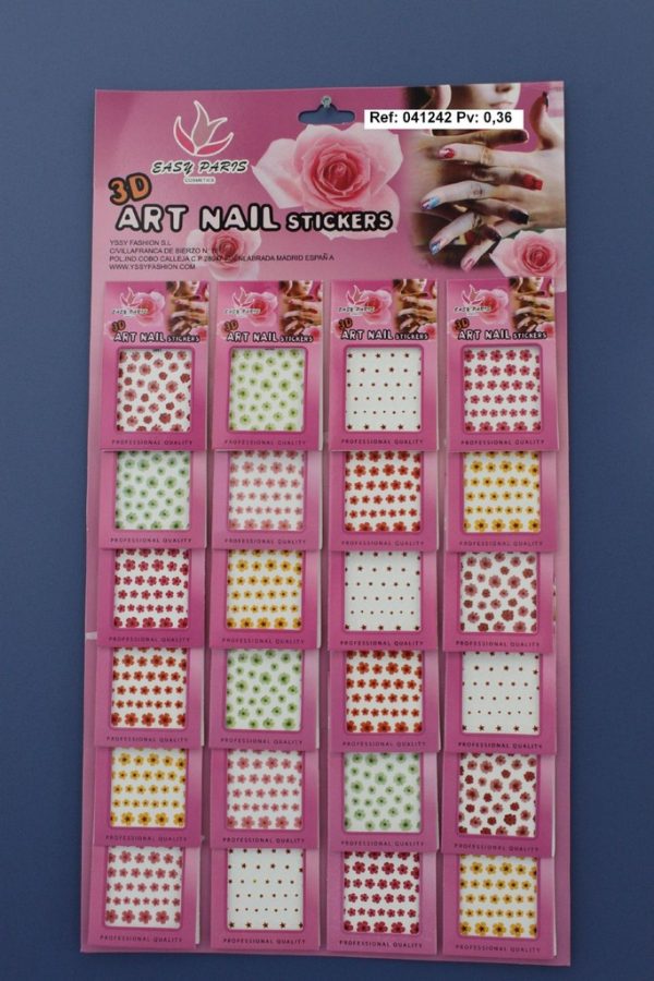 Pegatinas de uñas 24 u - Adhesivos decorativos para uñas - Imagen 11