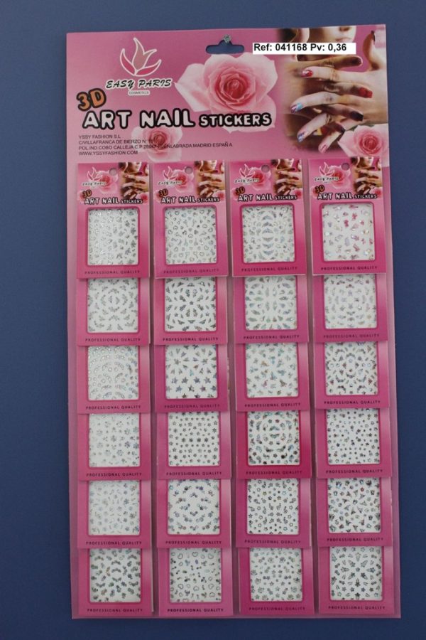 Pegatinas de uñas 24 u - Adhesivos decorativos para uñas - Imagen 12