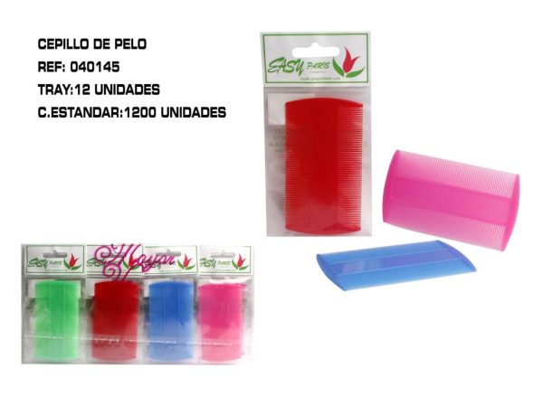 Peine liendrera caspera color 12 pcs - Accesorios para cabello