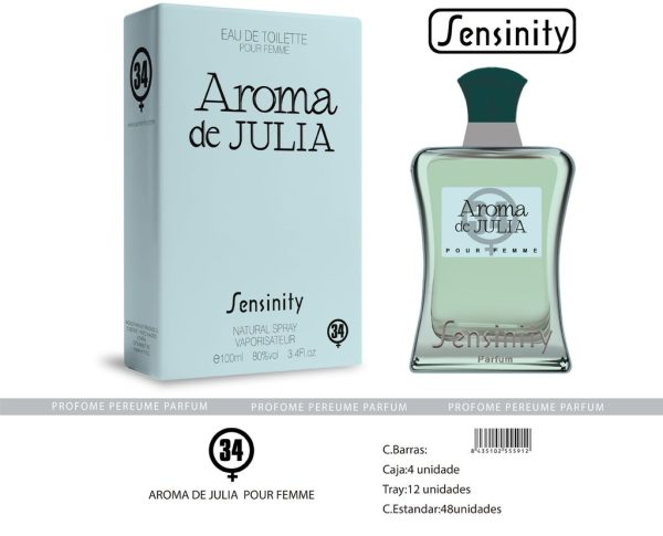 Perfume "Agua por Gemma" para mujer - Fragancia femenina