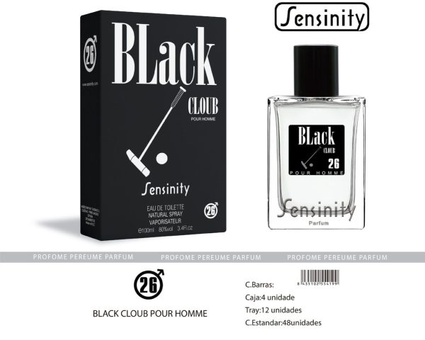 Perfume "Black Club" para hombre - Fragancia masculina