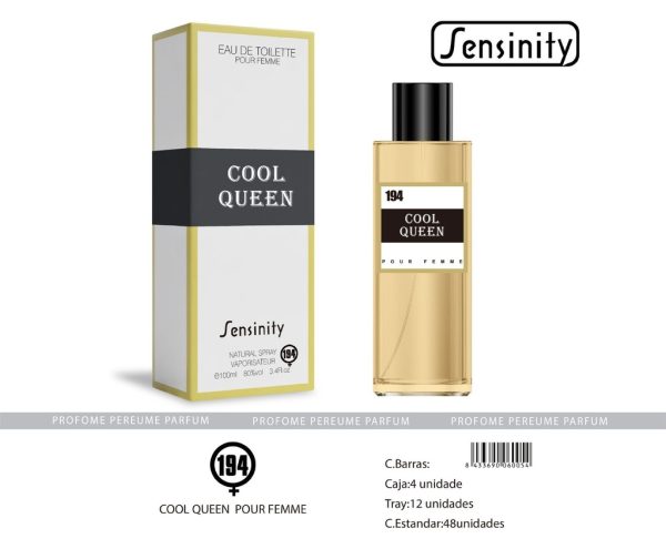 Perfume "Cool Queen" para mujer - Fragancia femenina