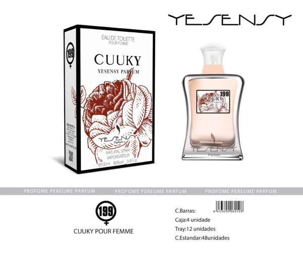 Perfume "Cuuki" para mujer - Fragancia femenina