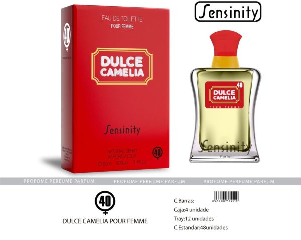 Perfume "Dulce & Camelia" - Fragancia femenina