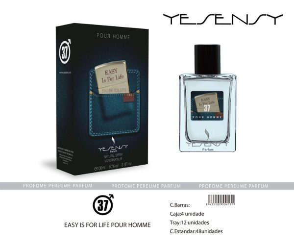 Perfume "Easy is for Life" para hombre - Fragancia masculina