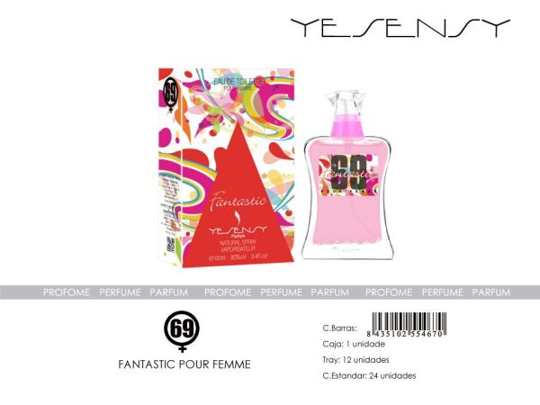 Perfume "Fantastic" para mujer - Fragancia femenina