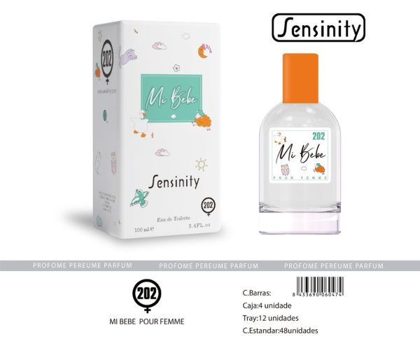Perfume "Mi Bebe" Sensinity - Fragancia femenina