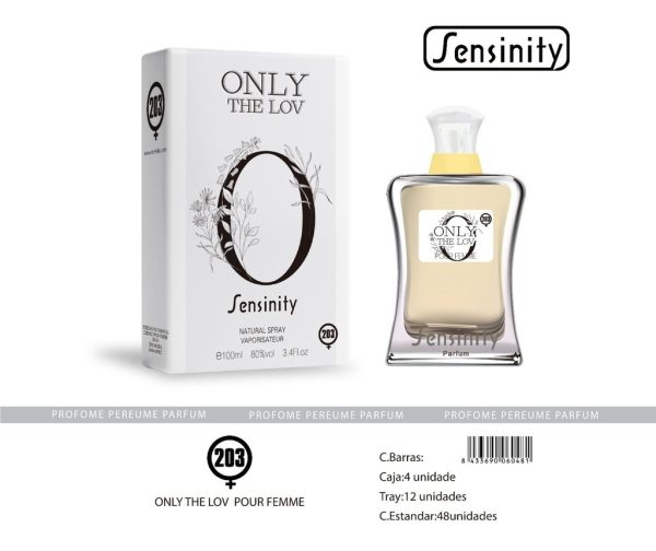 Perfume "Only The Lov" para mujer - Fragancia femenina