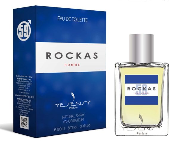 Perfume "Rockas" para hombre - Fragancia masculina