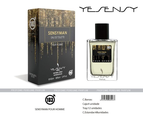 Perfume "Sensyman" para hombre - Fragancia masculina